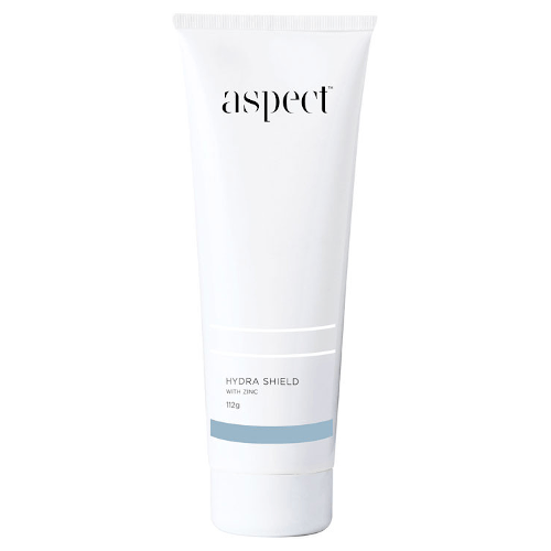 Aspect Hydrashield-Cove Medispa-Skincare-treatments-Australia-Perth-Protect your complexion from damaging UV rays with Aspect Hydra Shield, a hydrating face cream that helps to protect against environmental agressors. A lightweight and fast-absorbing formula, this will be your skin's new bestie. Packed with antioxidants, skin hydrators, and nourishing botanical oils, this emollient moisturiser benefits any beauty skin care regimen. Hydra Shield is especially good for dry and sensitive skin types