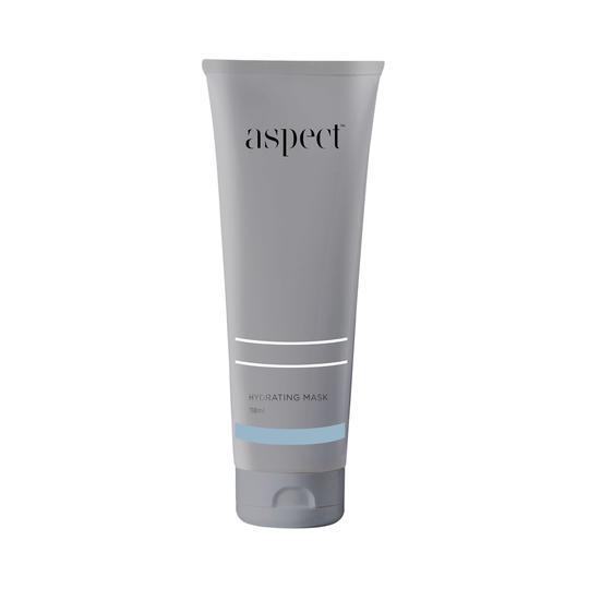Aspect Hydrating Mask-Cove Medispa-Skincare-treatments-Australia-Perth-Deliver an instant moisture surge to dry and dehydrated skin with Aspect Hydrating Mask. This rich and emollient face mask not only provides much-needed hydration but also ensures moisture is locked in. The result is a brighter and smoother complexion, free from signs of dehydration and dryness. Perfect for morning or evening use, this deeply nourishing mask is packed full of antioxidants, which shield the skin from drying fr