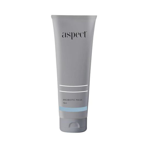 Aspect Probiotic Mask-Cove Medispa-Skincare-treatments-Australia-Perth-Description: Comforting mask. Suitable for: ﻿All skin types, dry, dehydrated, sensitive. Use: Massage a large pearl sized amount onto face, neck and décolletage. Leave for 20 mins. Remove with a damp cloth using a gentle, sweeping action. Follow with serums and moisturiser. Repeat 1-2 times a week or as required.