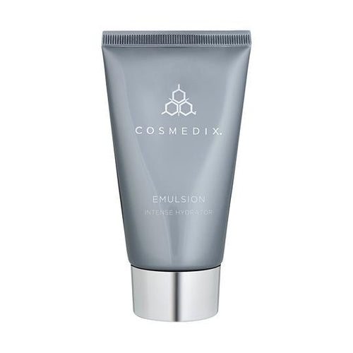 Cosmedix Emulsion-Cove Medispa-Skincare-treatments-Australia-Perth-Description: A soothing blend of nature’s perfect moisturizers for deep, lasting hydration. Key Benefits: • Soothes the skin and helps prevent irritation • Replenishes the skin’s liquid crystal matrix Suitable for: Dry, dehydrated skins. Usage: AM & PM. Small amount post serums but prior to sun protection.