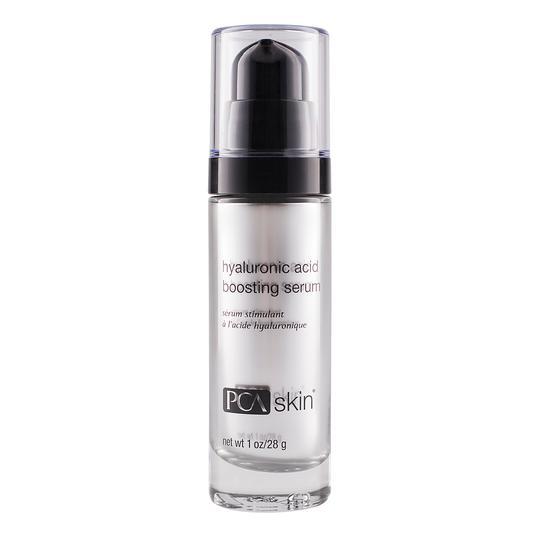 PCA Hyaluronic Acid Boosting Serum-Cove Medispa-Skincare-treatments-Australia-Perth-Description: Plump, hydrate & smooth skin with this advanced hyaluronic acid formulation. This ingredient blend hydrates the skin in multiple ways for optimum results. Directions: After cleansing,apply to the entire face and neck in the morning and evening for maximum skin hydrationand plumping. Follow with the appropriate PCA SKIN® SPF product in the daytime and moisturizer in the evening.